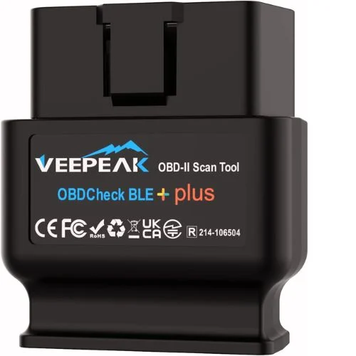 Veepeak OBDCheck BLE+ Bluetooth OBD II Scanner