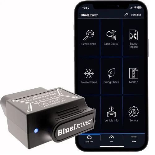 BlueDriver Bluetooth Pro OBDII Scan Tool for iPhone & Android