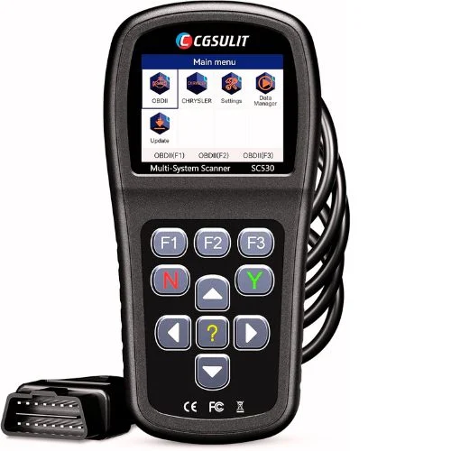 CGSULIT SC530 OBD2 Scanner for Dodge, Chrysler & Jeep – 30+ Functions